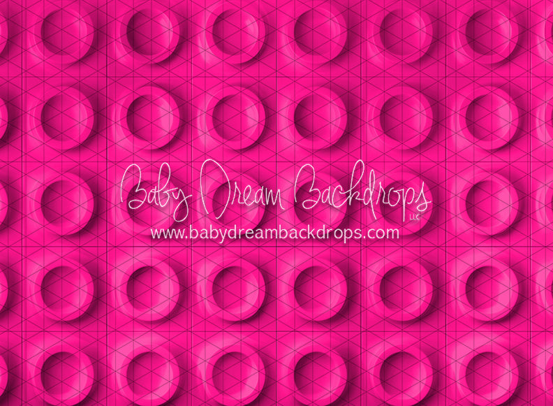 Round and Round Hot Pink (CC)