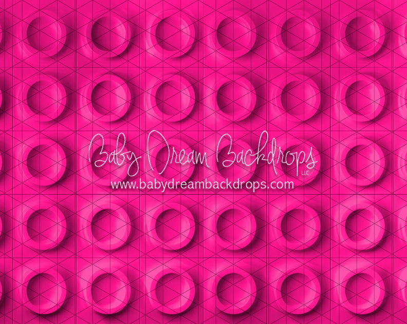 Round and Round Hot Pink (CC)