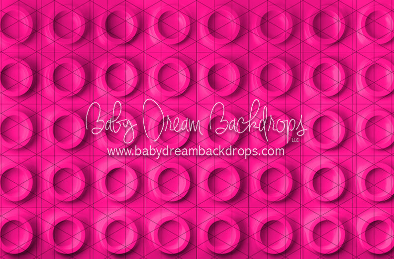 Round and Round Hot Pink (CC)