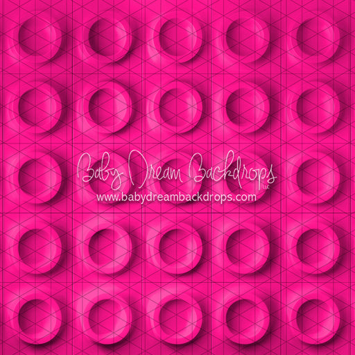 Round and Round Hot Pink (CC)