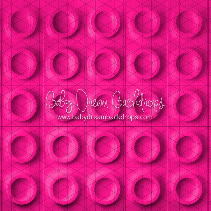Round and Round Hot Pink (CC)