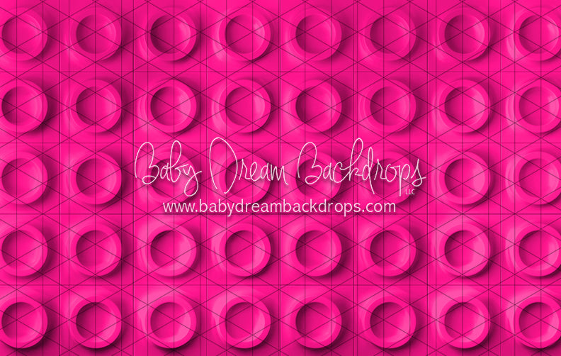 Round and Round Hot Pink (CC)