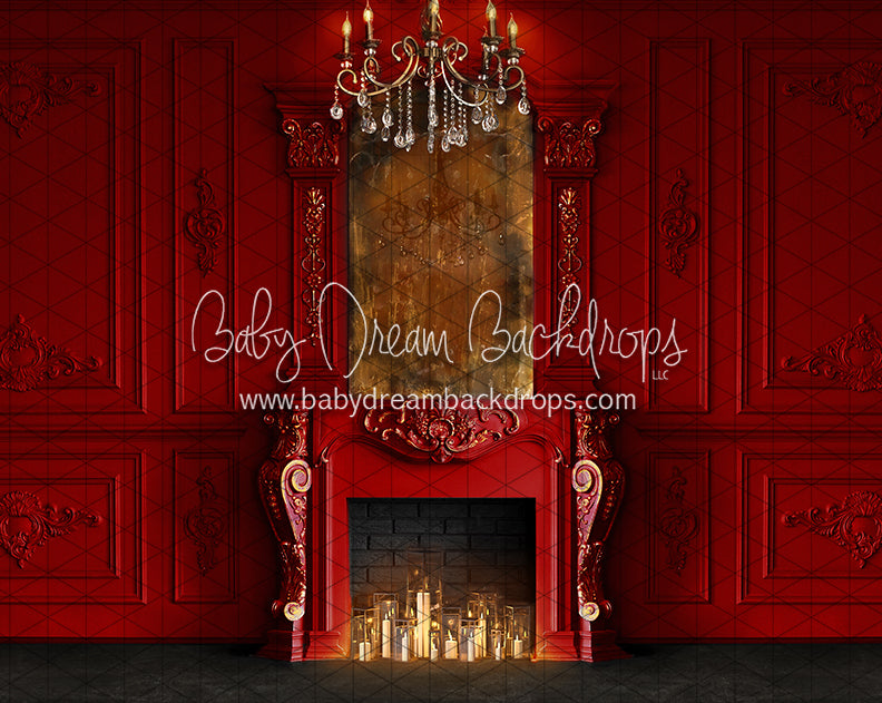 Royal Red Fireplace (CC)