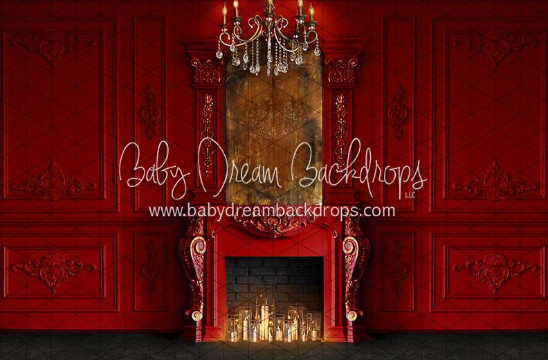 Royal Red Fireplace (CC)