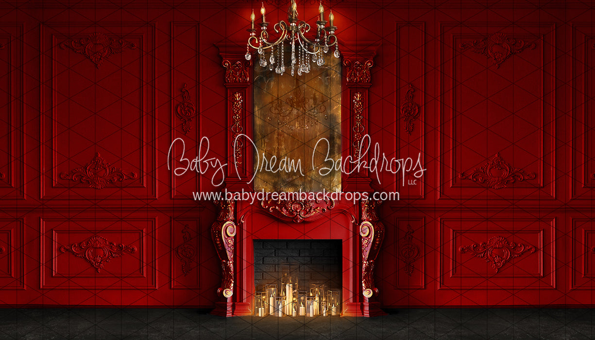 Royal Red Fireplace (CC)