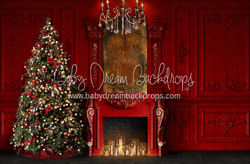 Royal Red Holiday (Tree Left) (CC)