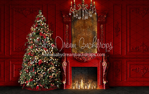 Royal Red Holiday (Tree Left) (CC)