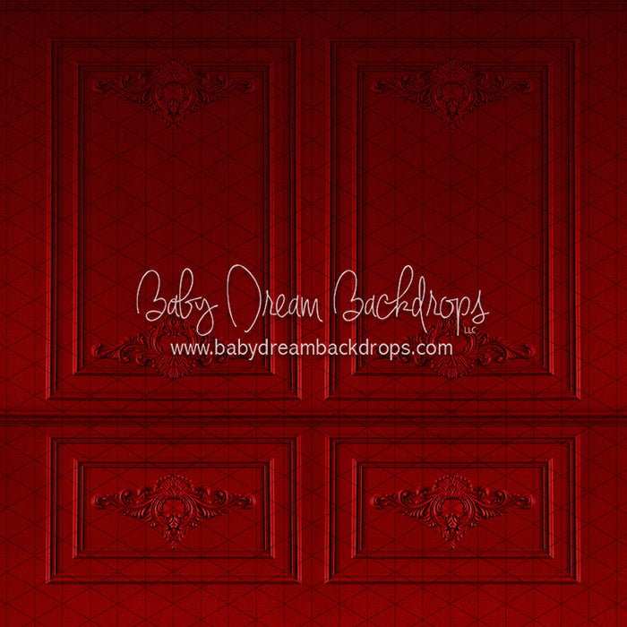 X Drop royal red wall cc