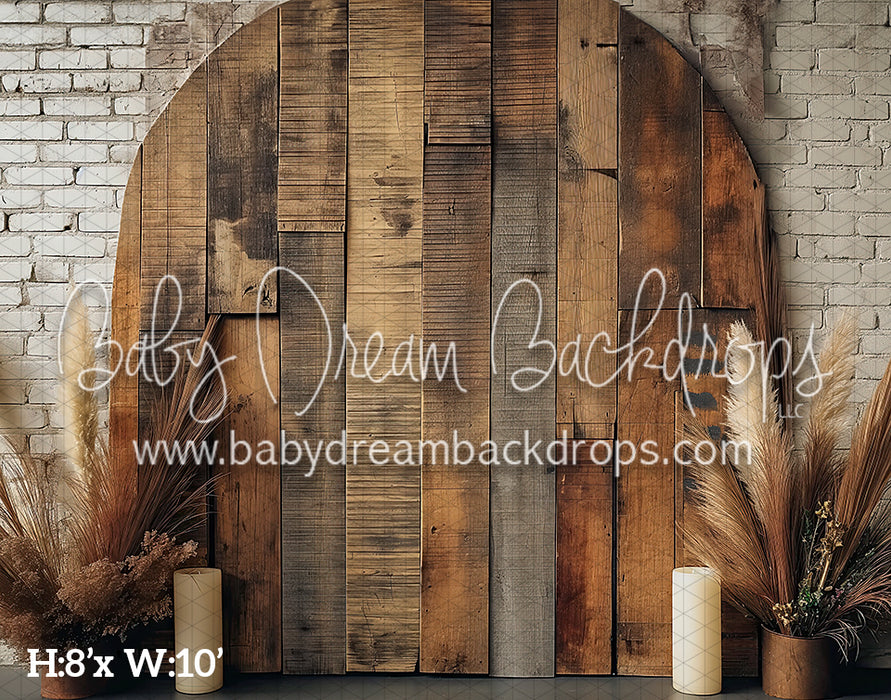 Rustic Arch of Planks (BD)