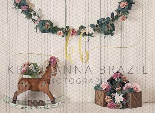 Rustic Rocking Horse