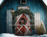 Rustic Blue Christmas Barn (MD)