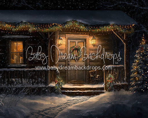 Rustic Cabin Blizzard Lights (BD)