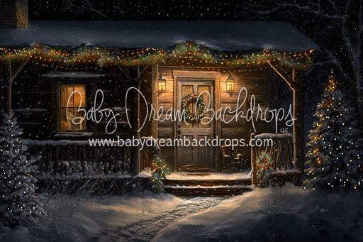 Rustic Cabin Blizzard Lights (BD)