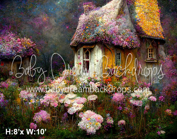 Rustic Floral Cottage (SM)