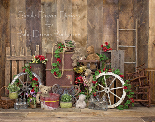 Rustic Geraniums