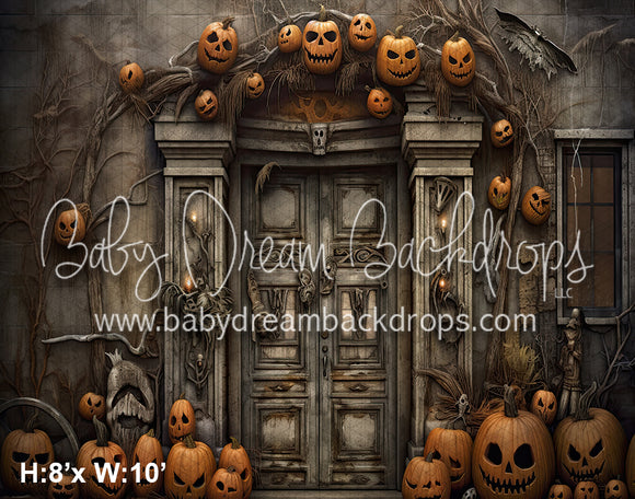 Rustic Halloween Door (SM)