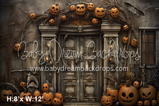 Rustic Halloween Door (SM)