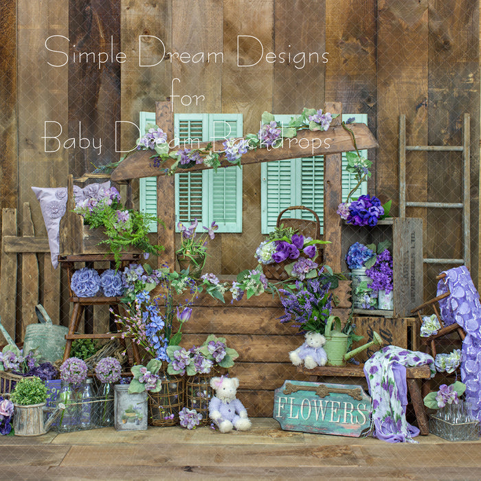 Rustic Purple Garden