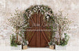 Rustic Spring Welcome (Brown Door)