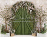 Rustic Spring Welcome (Green Door)