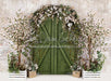 Rustic Spring Welcome (Green Door)