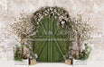Rustic Spring Welcome (Green Door)