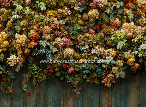 Rustic Wall of Blooms (LL)