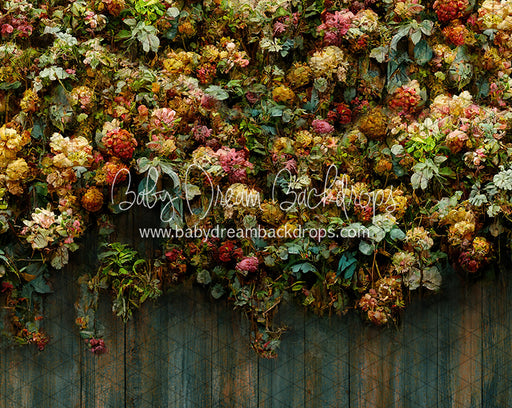 Rustic Wall of Blooms (LL)
