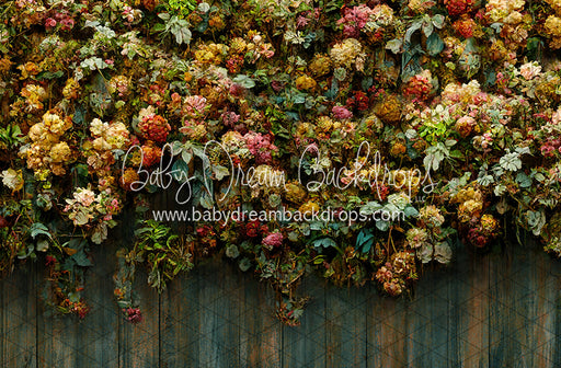 Rustic Wall of Blooms (LL)