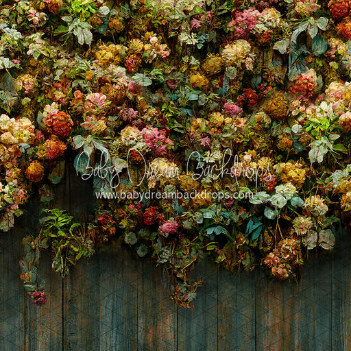 Rustic Wall of Blooms (LL)