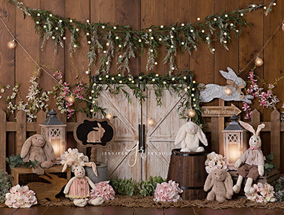 Rustic Bunny Love 6x8 JR