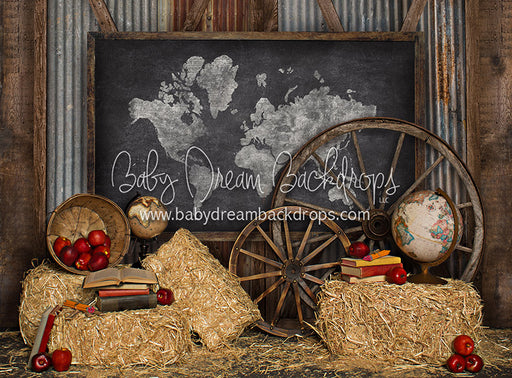 Rustic Geography Simple - 6x8 - JA  