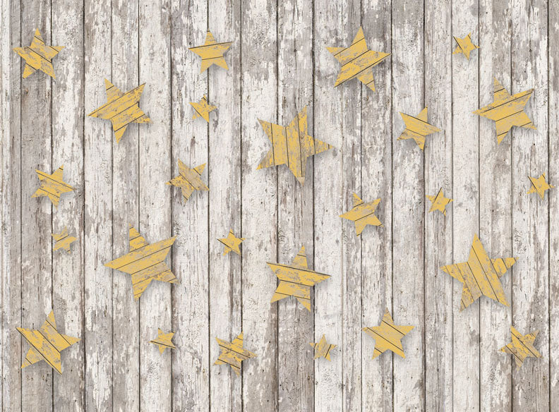 Rustic Stars Yellow - 60x80 Long  