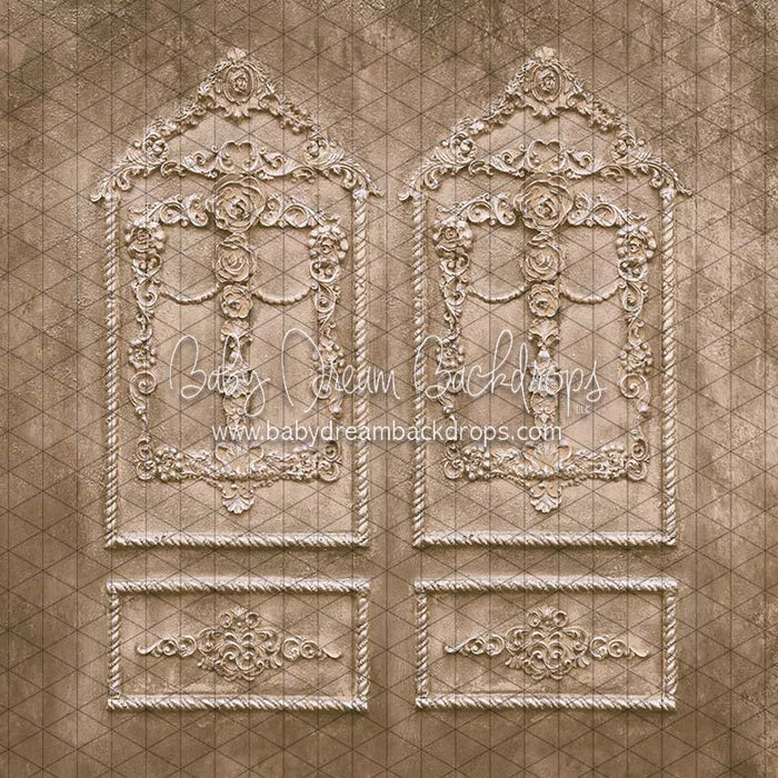 X Drop rusty neutral wall