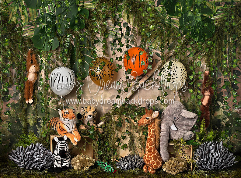 Safari Surprise Balloons - 60Hx80W - BS  