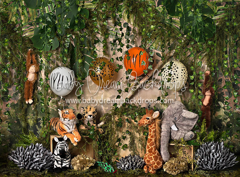 Safari Surprise Balloons - 6x8 - BS  