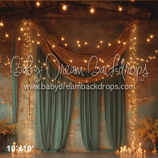 Sage Sheer Organza V1 Drape Collection (BD)