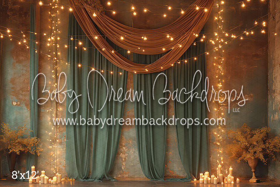 Sage Sheer Organza V1 Drape Collection (BD)