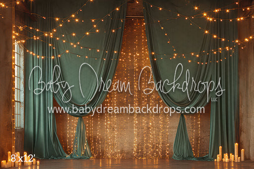 Sage Sheer Organza V2 Drape Collection (BD)