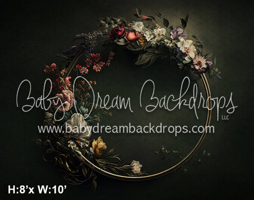 Sage Bloom Hoop (BD)