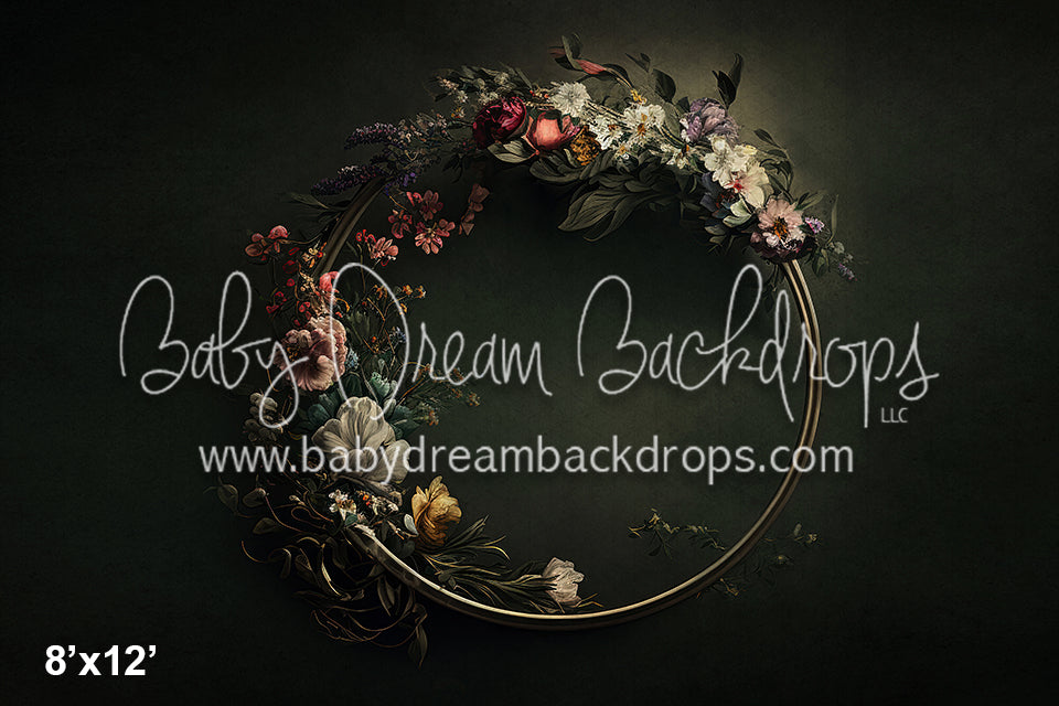 Sage Bloom Hoop (BD)