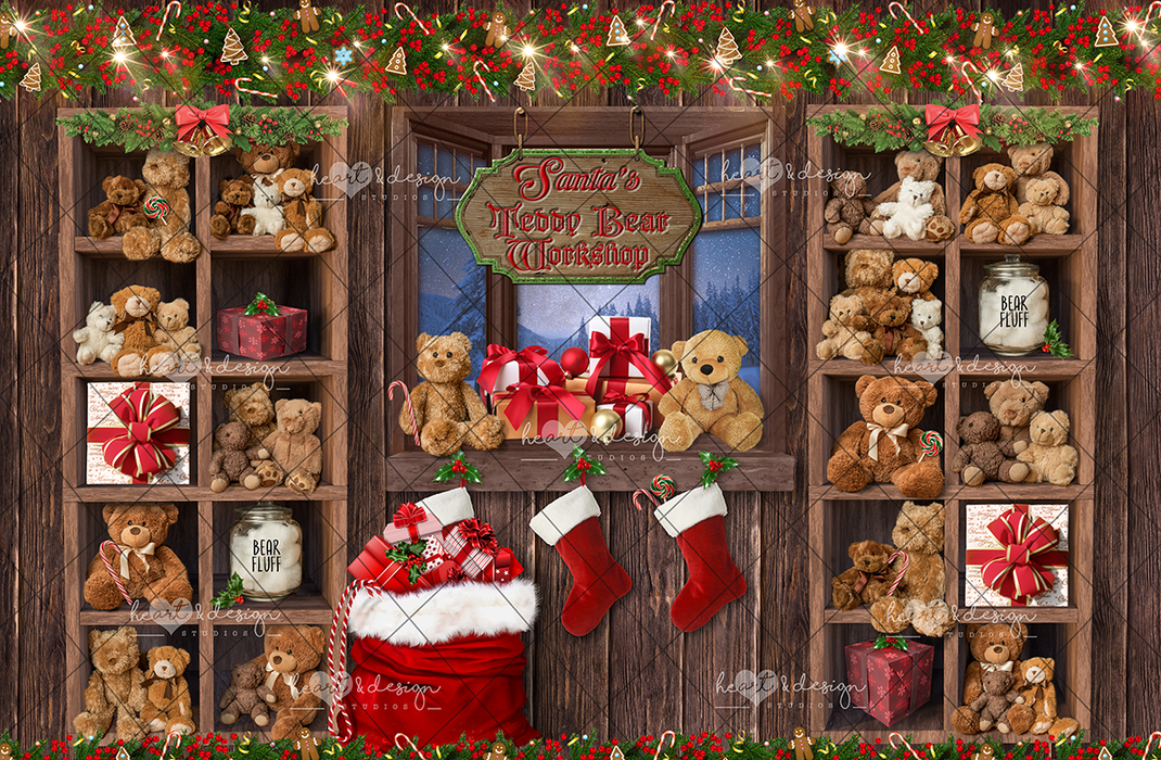 Santa's Teddy Bear Workshop