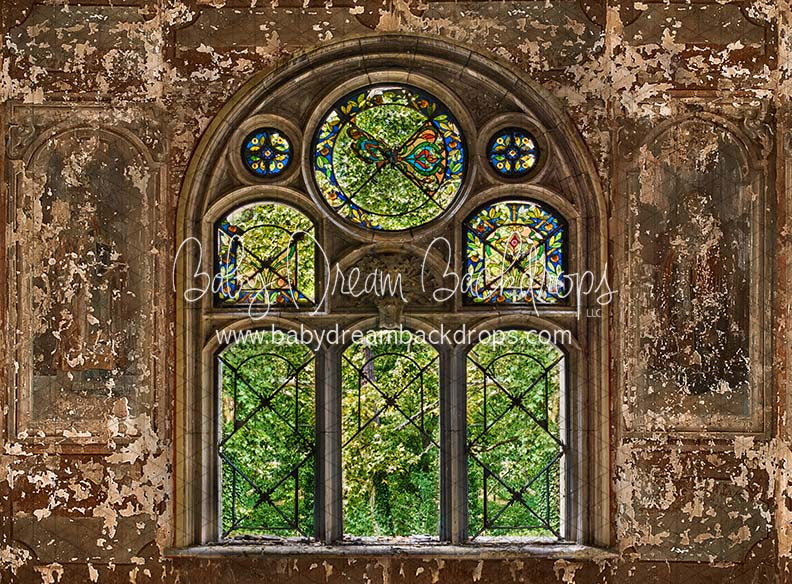 Secret Conservatory Window (CC) — Baby Dream Backdrops