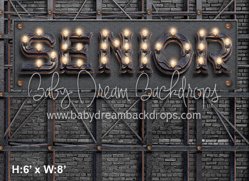 Senior Marquee Black Brick