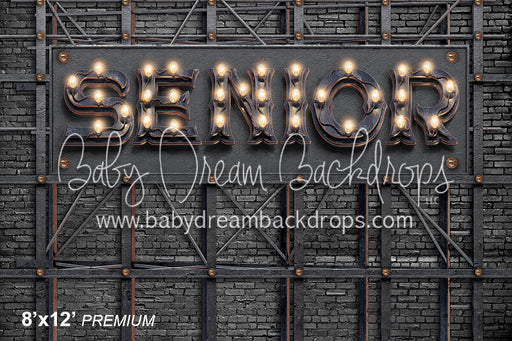 Senior Marquee Black Brick