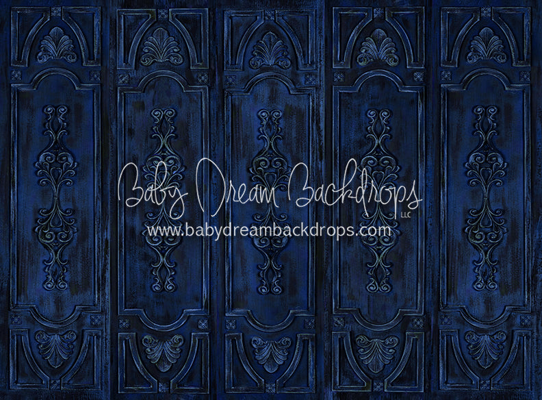 Shabby Panels Blue