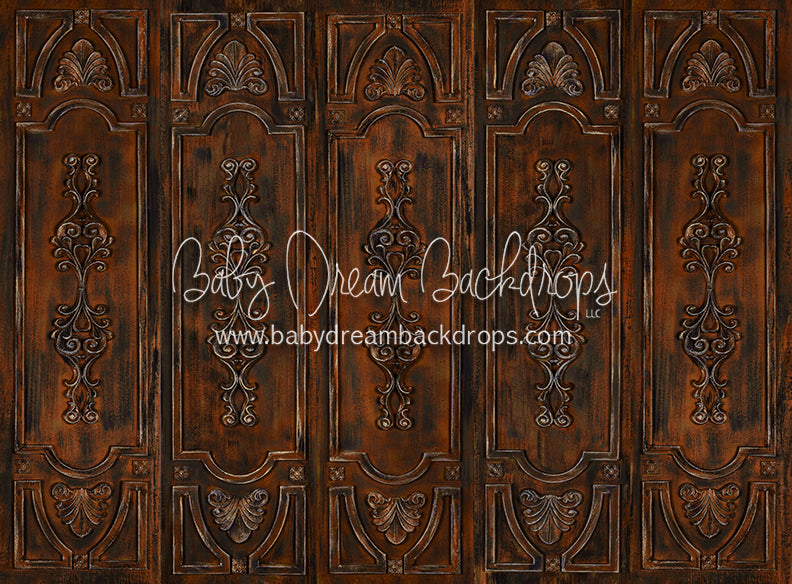 Shabby Panels Orange