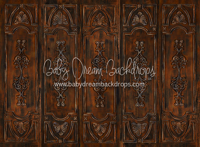 Shabby Panels Orange