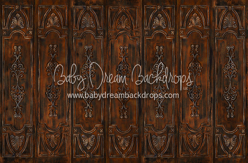 Shabby Panels Orange