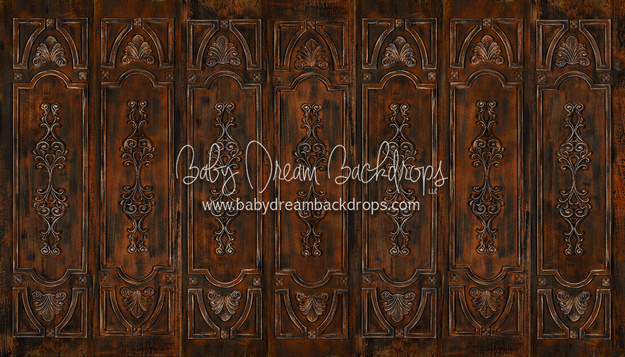 Shabby Panels Orange